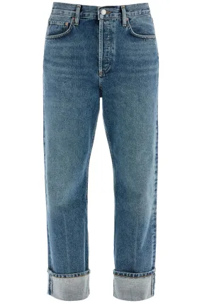 Agolde Ca Straight Low-Waist Jeans By Fran
