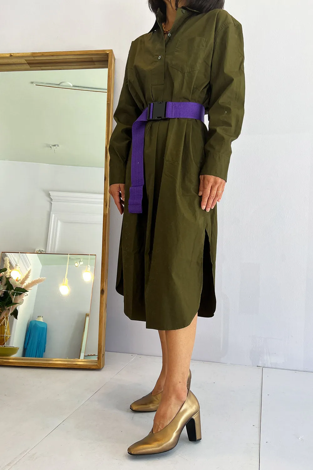 Bellerose- Gaby Dress: Ebony