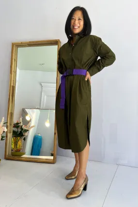 Bellerose- Gaby Dress: Ebony