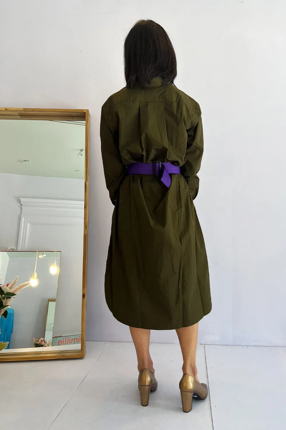 Bellerose- Gaby Dress: Ebony