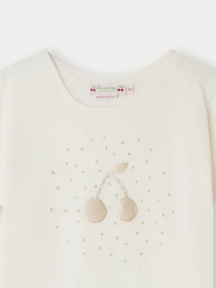 Bonpoint Capricia T-Shirt White Milk