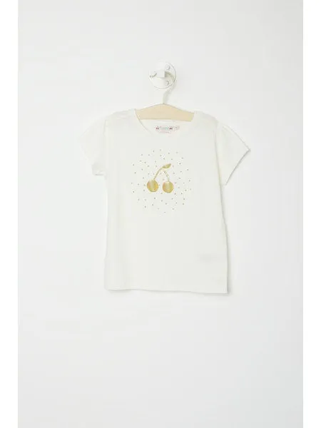 Bonpoint Capricia T-Shirt White Milk