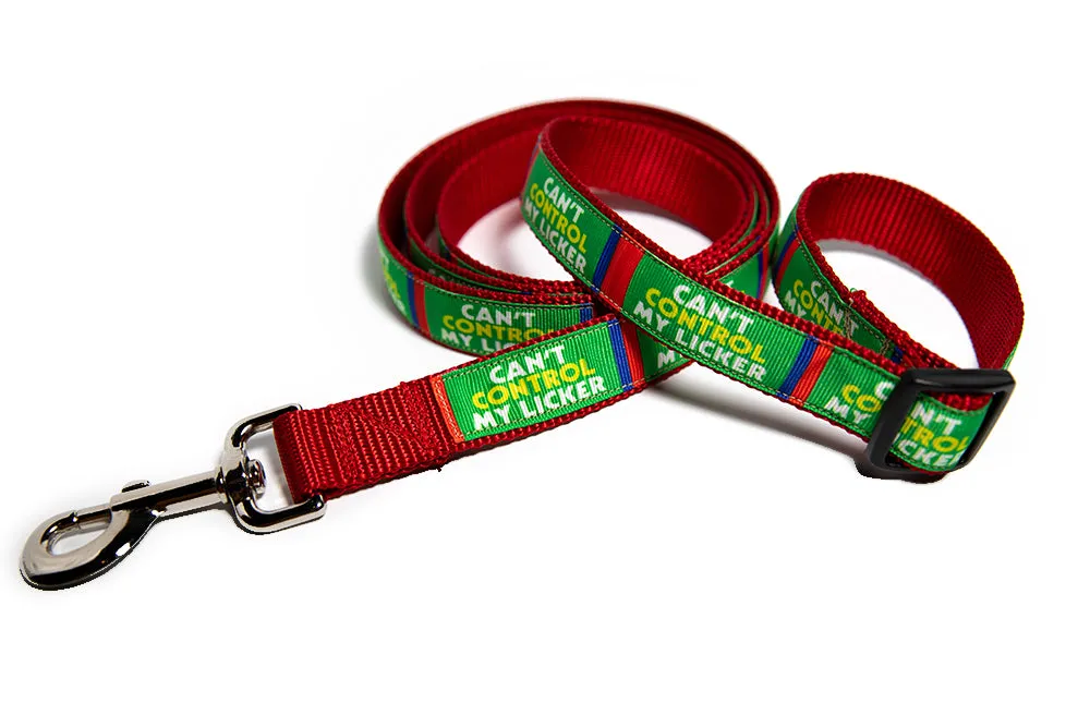 Can't Control My Licker Dog Leash