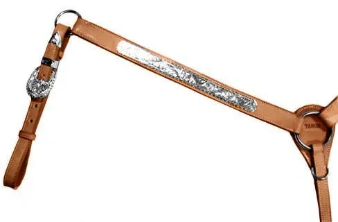 Classic Silver Show Breast Collar