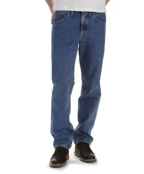 Lee Men's Regular Fit Straight Leg Jeans - Pepper Stonewash