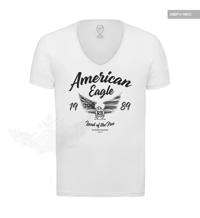 Mens T-shirt American Eagle MD960 Black