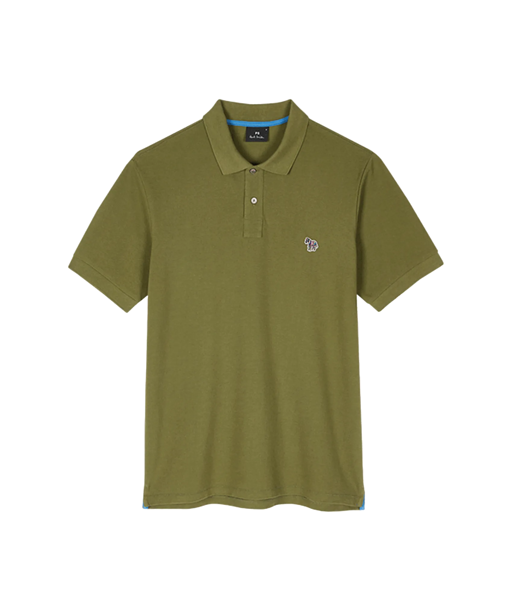 Organic Cotton Zebra Polo Shirt - Green
