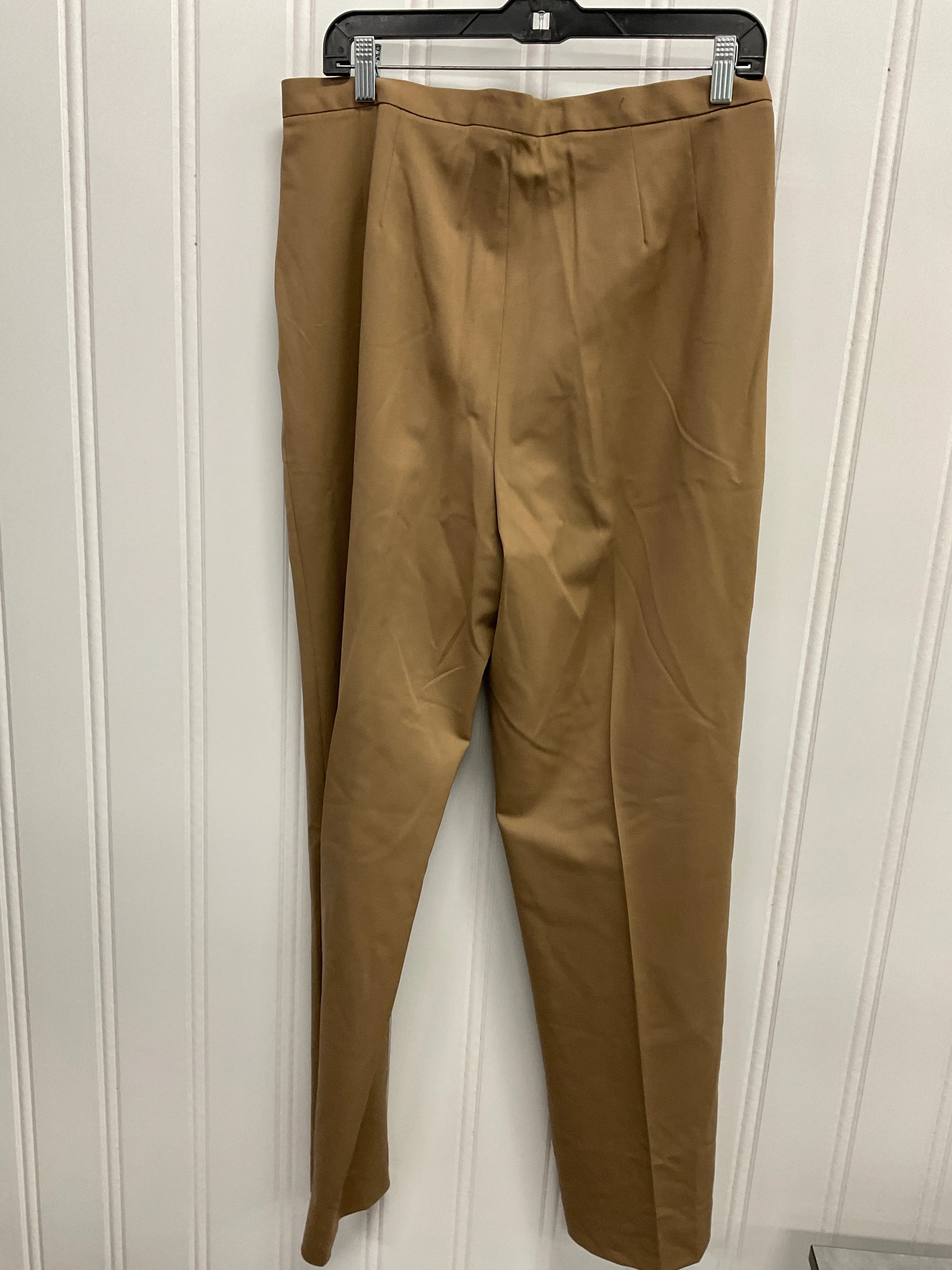 Pants Dress By Lafayette 148 In Tan, Size: 14