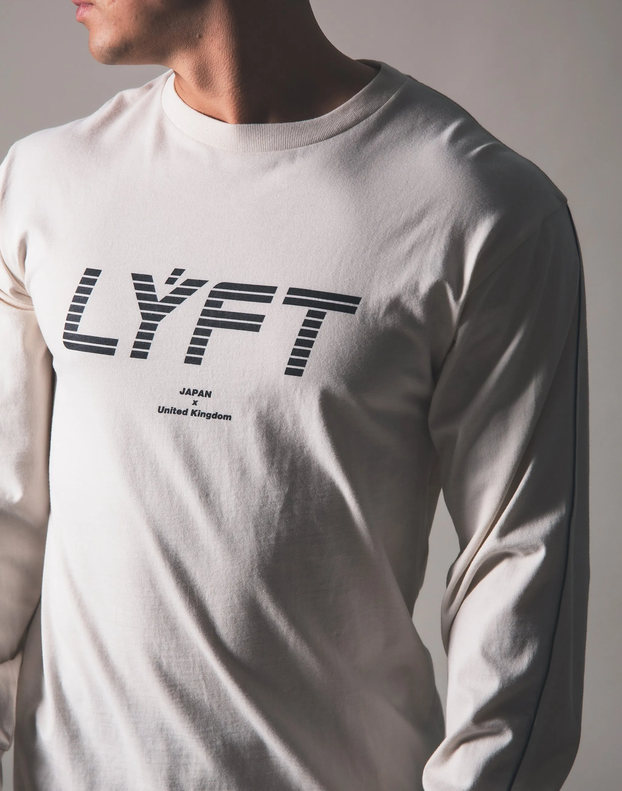 Piping Big Long T-Shirt - Off White
