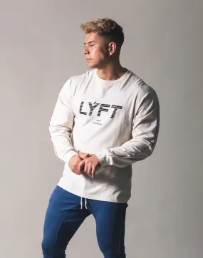 Piping Big Long T-Shirt - Off White