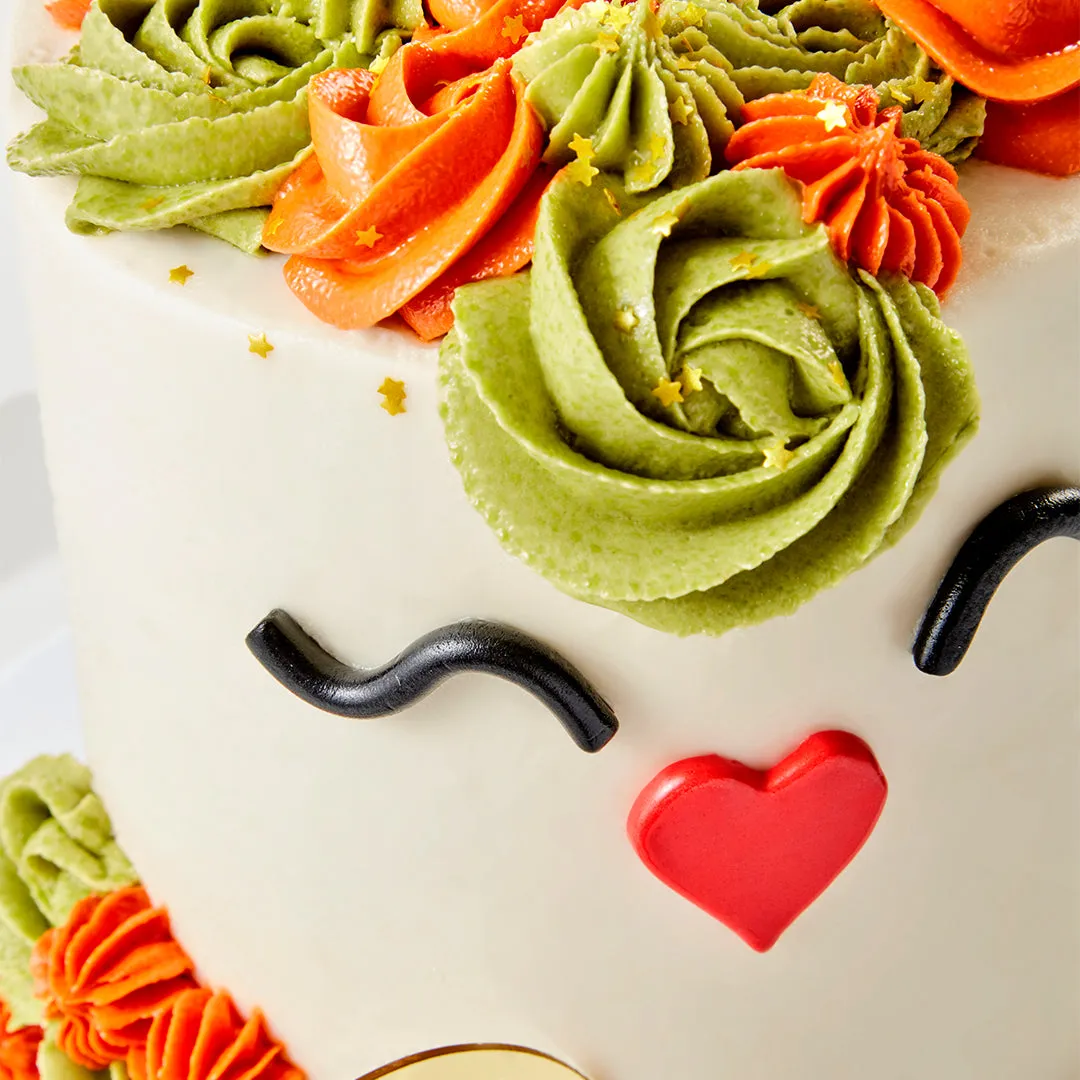 Plant Based Rudolph 3 Layer Cake