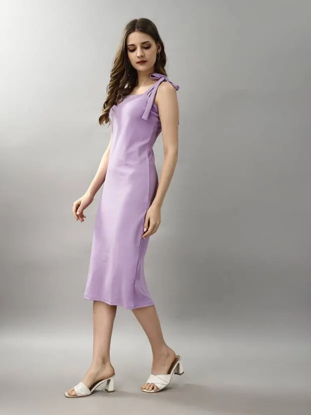 Purple Flawless Fit Bodycon Dress