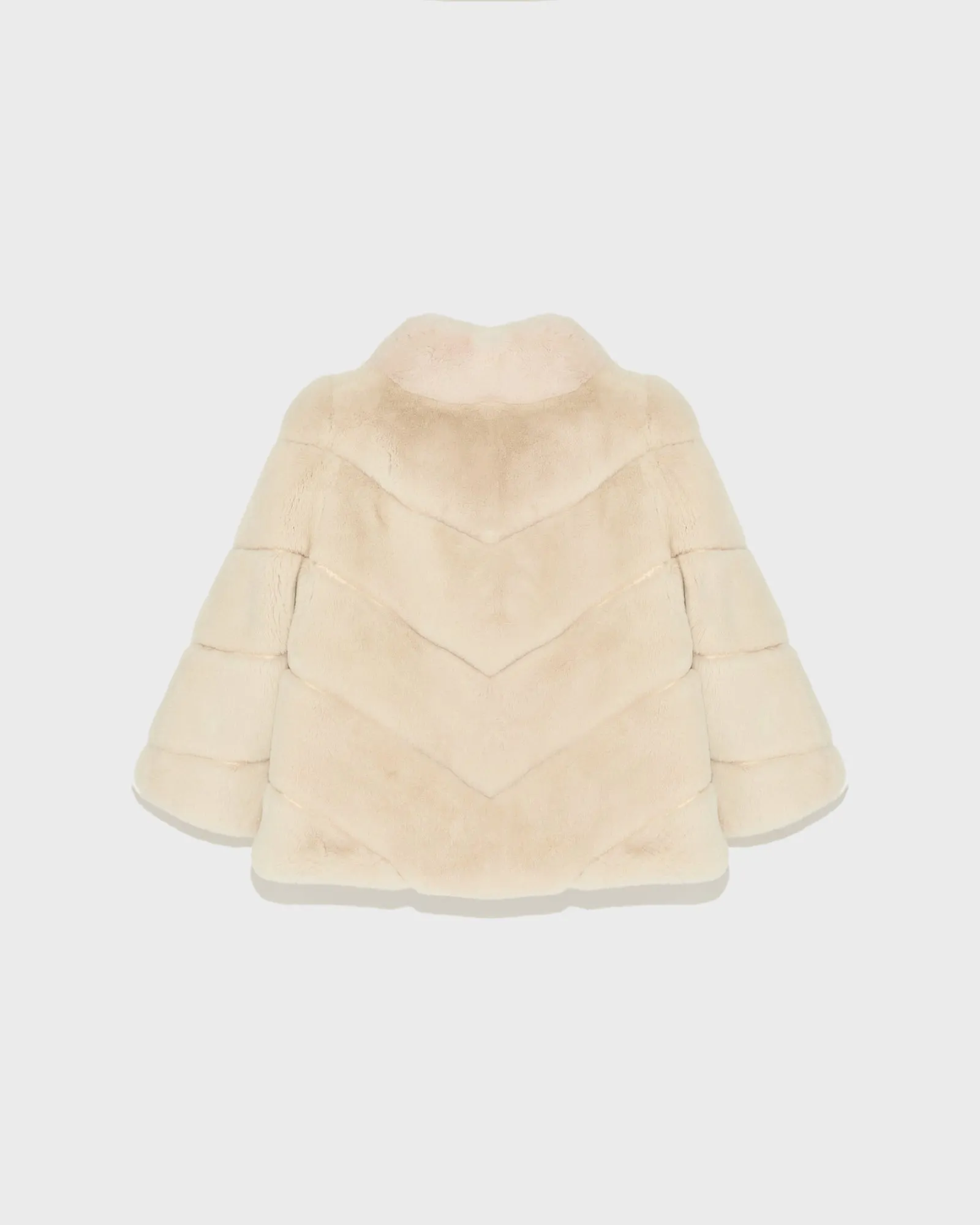 Rex rabbit fur jacket