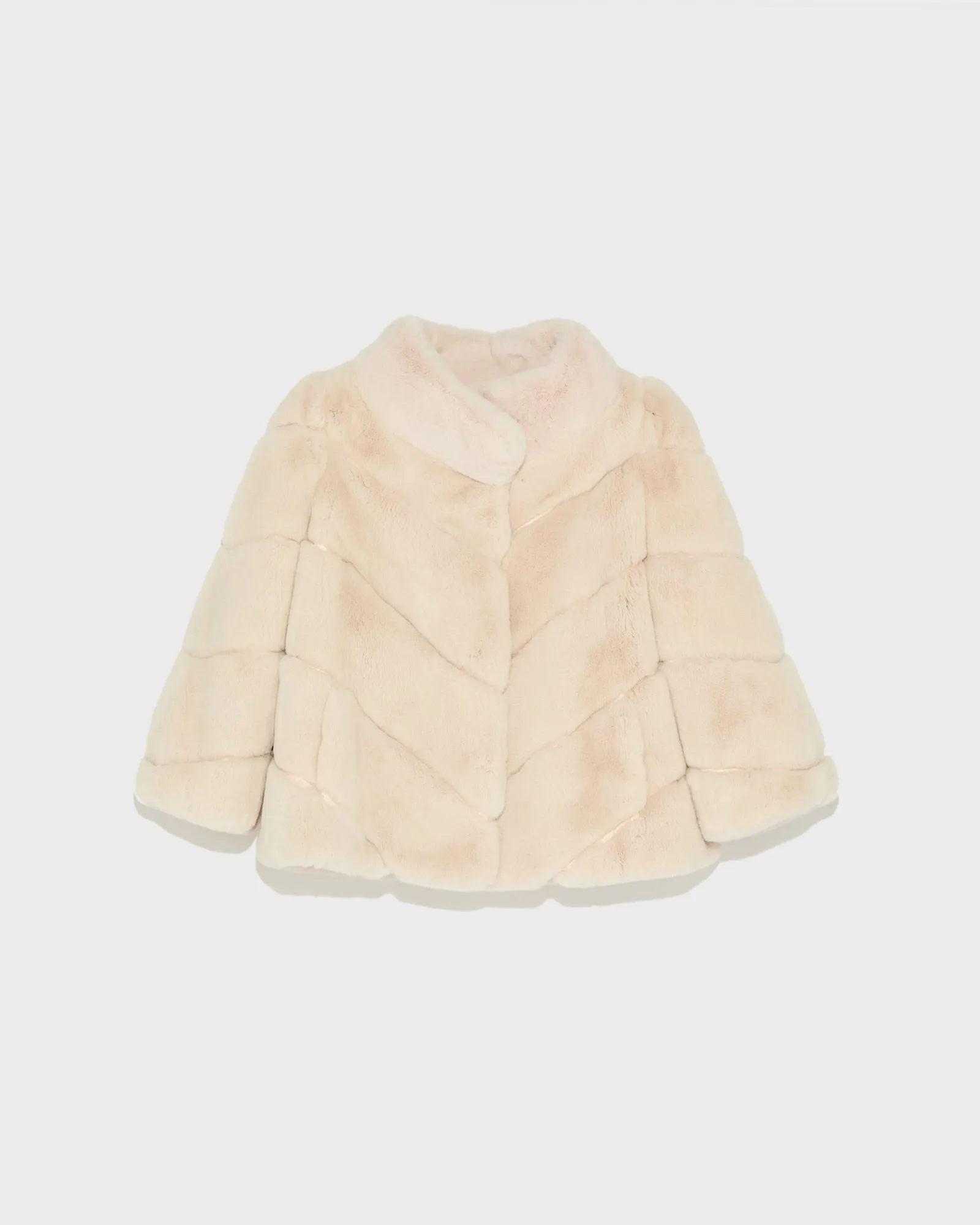 Rex rabbit fur jacket