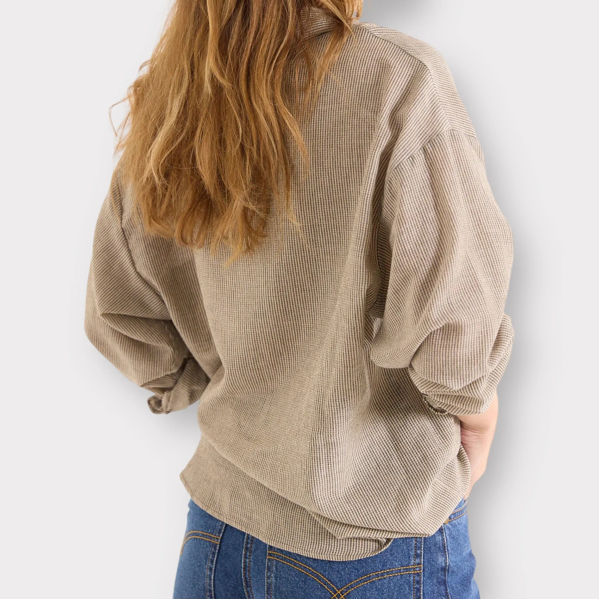 Sacrécoeur Elisa Blouse Microcheck