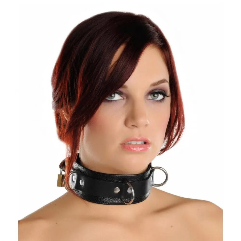 Strict Leather Premium Lockable Collar