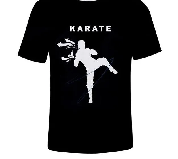 Suitable Fashion kyokushin Casual Sleeve 3D T shirt  3D t shirt