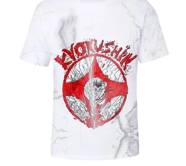 Suitable Fashion kyokushin Casual Sleeve 3D T shirt  3D t shirt