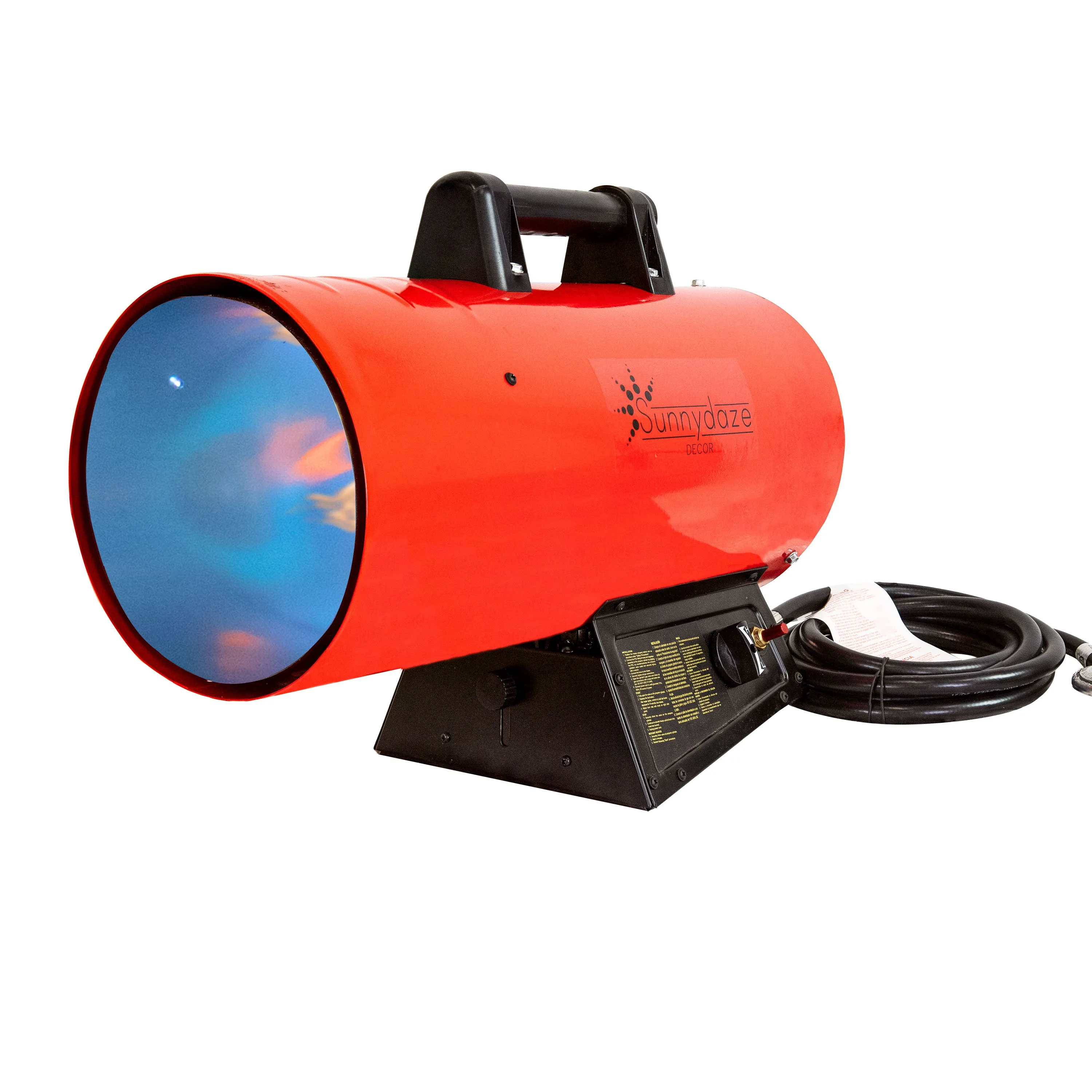 Sunnydaze Red and Black Forced Air Propane Heater