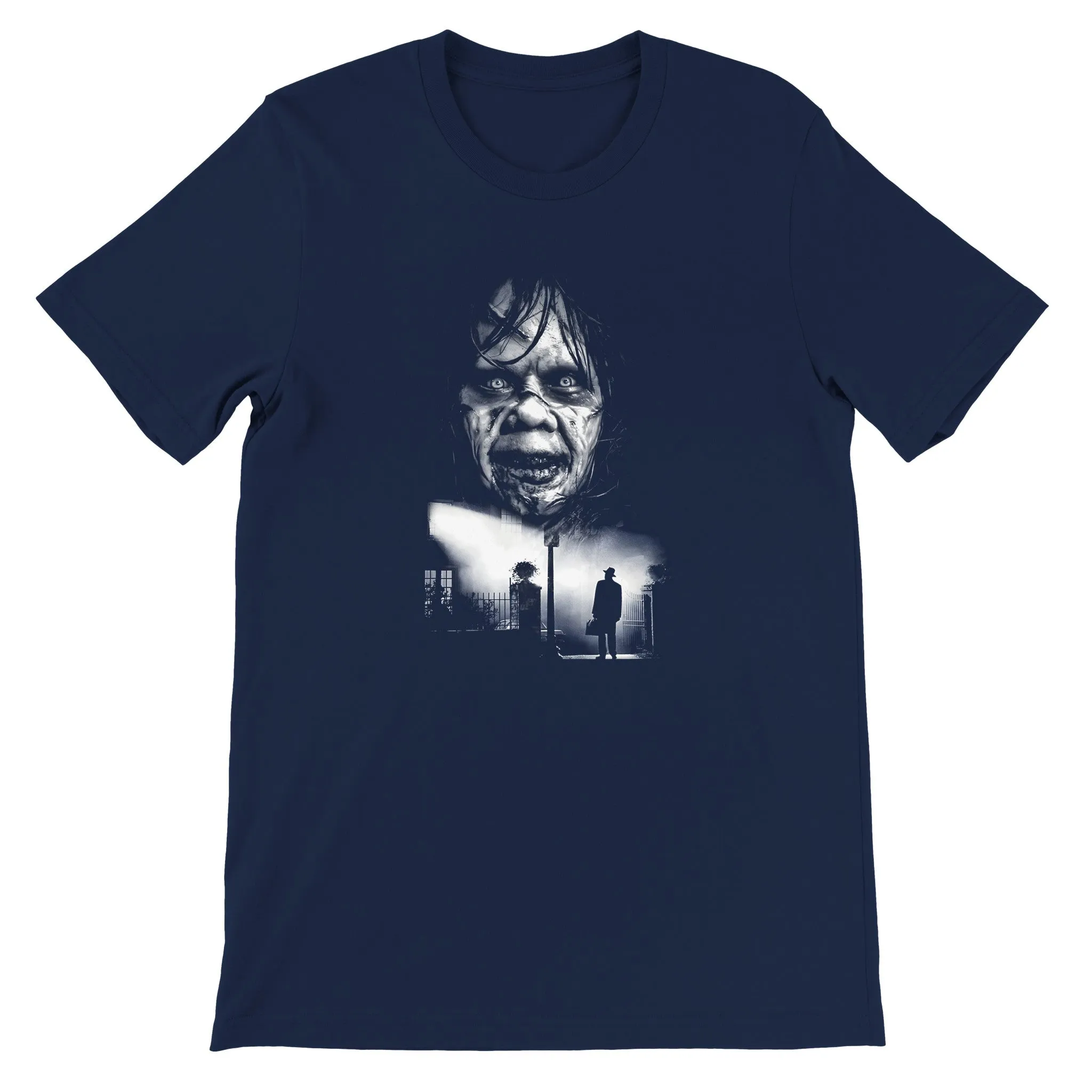 The Exorcist T-shirt -The Exorcist Poster Artwork - Premium Unisex T-shirt