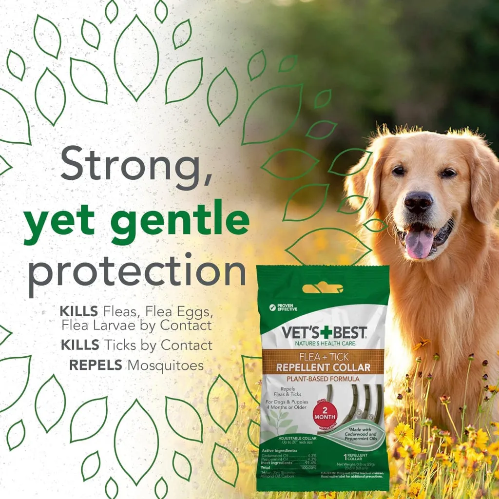 Vet's Best Flea and Tick Repellent Dog Collar
