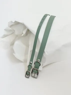 Walk By Good Boy - Biothane Collar - Sage